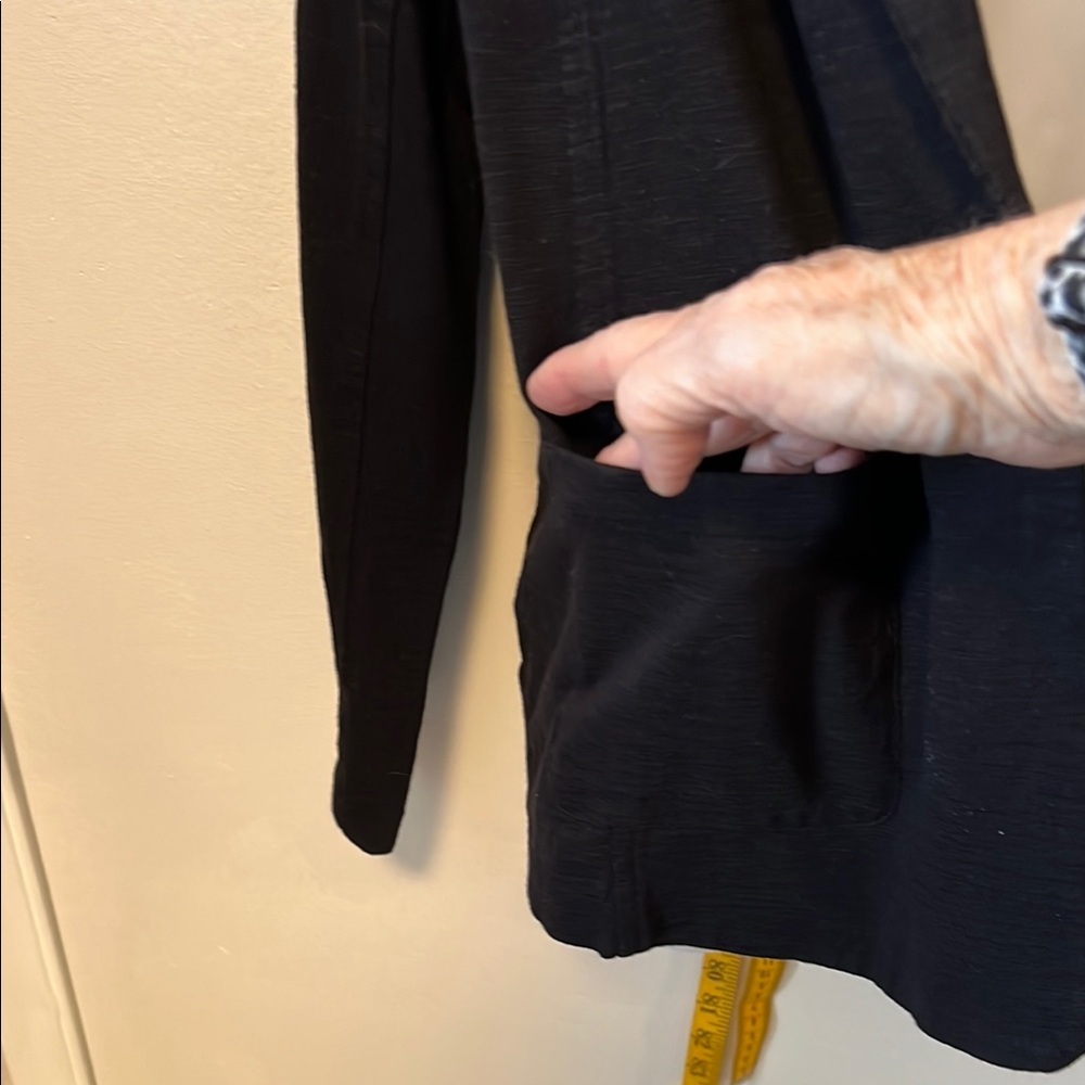 Chico Size 0Black Women's light Blazer - Picture 8 of 9